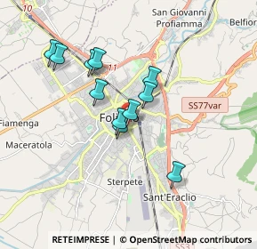 Mappa Via dell'Istituto Denti, 06034 Foligno PG, Italia (1.49364)