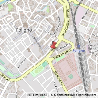 Mappa 13/15 vl. Battisti, Foligno, PG 06034, 06034 Foligno PG, Italia, 06034 Foligno, Perugia (Umbria)