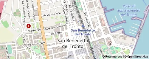 Mappa San Benedetto del Tronto