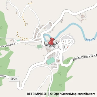 Mappa Via delle Frazioni, 62, 63071 Rotella, Ascoli Piceno (Marche)