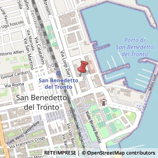 Mappa Piazza Monsignore Sciocchetti, 20, 63074 San Benedetto del Tronto, Ascoli Piceno (Marche)