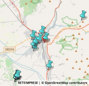 Mappa Via Antonio Liverani, 06034 Foligno PG, Italia (5.13333)