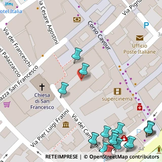 Mappa Via del Campanile, 06034 Foligno PG, Italia (0.08571)