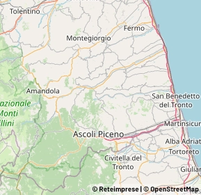 Mappa 63071 Montedinove AP, Italia (9.296)