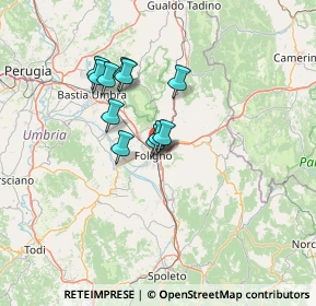 Mappa Via Monte S. Gabriele, 06034 Foligno PG, Italia (10.57273)