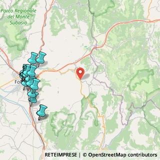 Mappa Via dei Ponticelli, 06030 Sellano PG, Italia (12.2505)