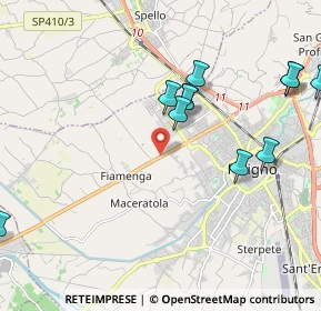 Mappa SR316, 06034 Foligno PG, Italia (2.36)