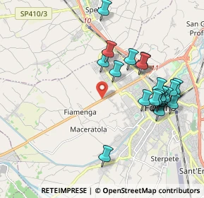 Mappa SR316, 06034 Foligno PG, Italia (2.071)