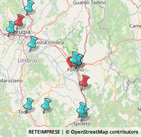 Mappa SR316, 06034 Foligno PG, Italia (19.25583)
