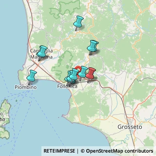 Mappa SS 1 Via Aurelia, 58024 Massa Marittima GR, Italia (10.78769)