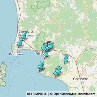 Mappa SS 1 Via Aurelia, 58024 Massa Marittima GR, Italia (14.41364)