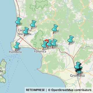 Mappa SS 1 Via Aurelia, 58024 Massa Marittima GR, Italia (21.40688)