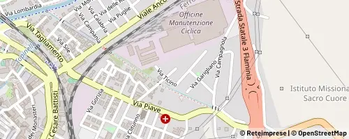 Mappa Foligno