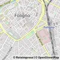 Karte Foligno