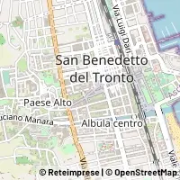 Map San Benedetto del Tronto