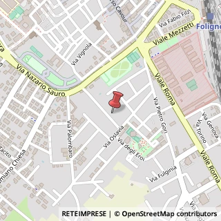 Mappa Via P.A Mesastris, 17, 06034 Foligno, Perugia (Umbria)