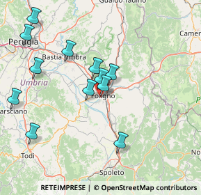 Mappa Largo Marchisiellio, 06034 Foligno PG, Italia (16.12167)