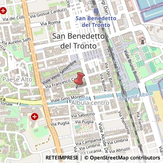 Mappa Via Papa Giovanni XXIII, 32, 63074 San Benedetto del Tronto, Ascoli Piceno (Marche)