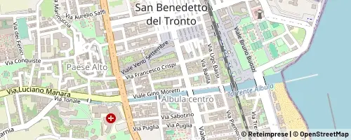 Mappa San Benedetto del Tronto