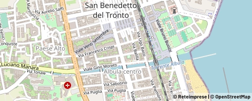 Mappa San Benedetto del Tronto