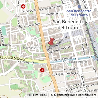 Mappa Via XX Settembre, 17, 63074 San Benedetto del Tronto, Ascoli Piceno (Marche)