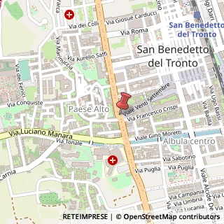 Mappa 63074 San Benedetto del Tronto AP, Italia, 63074 San Benedetto del Tronto, Ascoli Piceno (Marche)