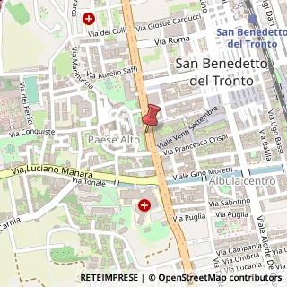 Mappa 63074 San Benedetto del Tronto AP, Italia, 63074 San Benedetto del Tronto, Ascoli Piceno (Marche)