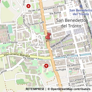 Mappa Corso Giuseppe Mazzini, 27, 63039 San Benedetto del Tronto, Ascoli Piceno (Marche)