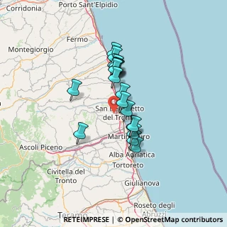 Mappa Via Col Fiorito, 63074 San Benedetto del Tronto AP, Italia (10.47895)