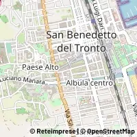地図 San Benedetto del Tronto