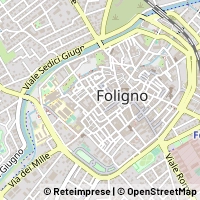 Karte Foligno