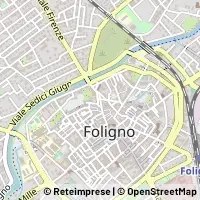 Hartă Foligno