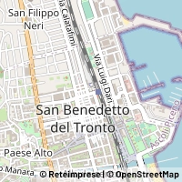 지도 San Benedetto del Tronto