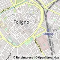 Mapa Foligno