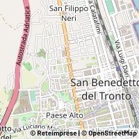 지도 San Benedetto del Tronto