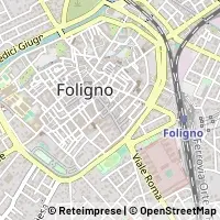 Karte Foligno