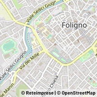 Karte Foligno