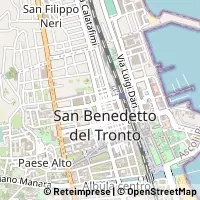 지도 San Benedetto del Tronto