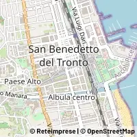 地図 San Benedetto del Tronto