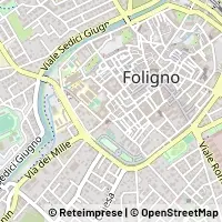 Térkép Foligno