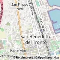 地図 San Benedetto del Tronto