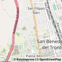 地図 San Benedetto del Tronto