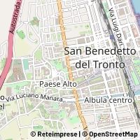 Hartă San Benedetto del Tronto