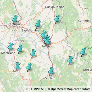 Mappa Via San Giovanni dell'Acqua, 06034 Foligno PG, Italia (18.05)