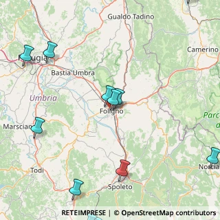 Mappa Via San Giovanni dell'Acqua, 06034 Foligno PG, Italia (30.98563)