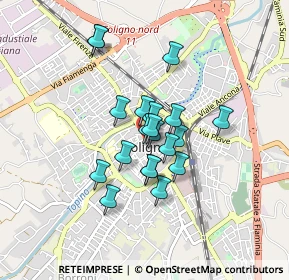 Mappa Piazza Branducci, 06034 Foligno PG, Italia (0.6415)