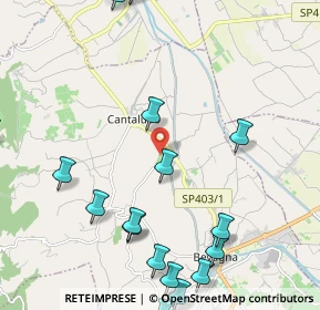 Mappa Via Montarone, 06031 Bevagna PG, Italia (3.168)