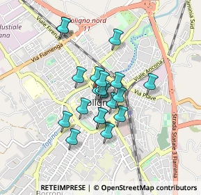 Mappa Piazza Pietro Ubaldi, 06034 Foligno PG, Italia (0.644)