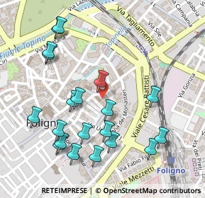 Mappa Via Garibaldi, 06034 Foligno PG, Italia (0.2855)