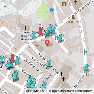 Mappa Piazza Ercole Giacomini, 06034 Foligno PG, Italia (0.068)